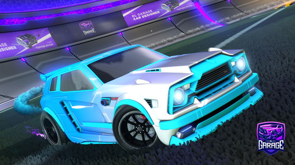 A Rocket League car design from dara127