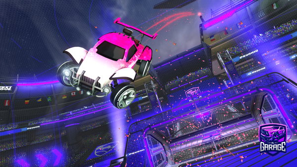 A Rocket League car design from YvngSlatt