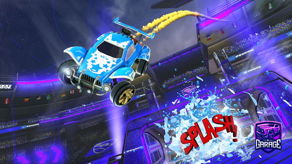 A Rocket League car design from TheGamerboi