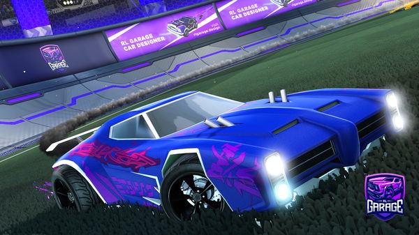 A Rocket League car design from mohammadanafjeh