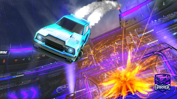 A Rocket League car design from Cactus_Jackk24