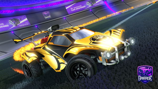 A Rocket League car design from FairHeights