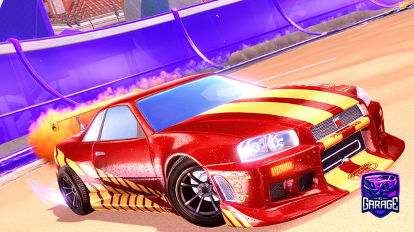A Rocket League car design from JonnienMorri