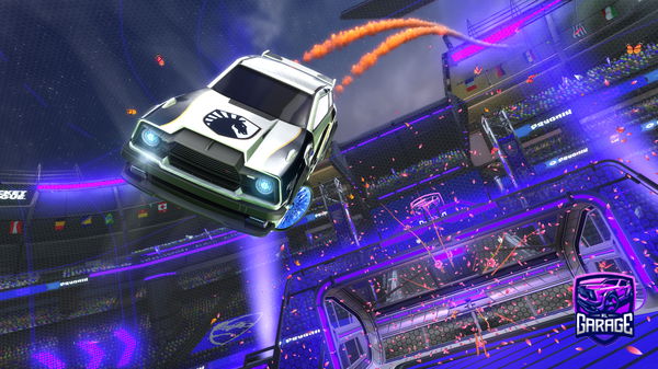 A Rocket League car design from ikearats