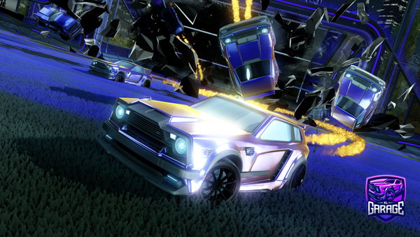A Rocket League car design from nithick