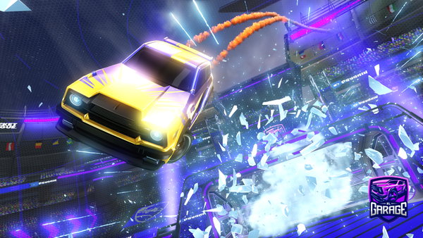 A Rocket League car design from GhostKian5537