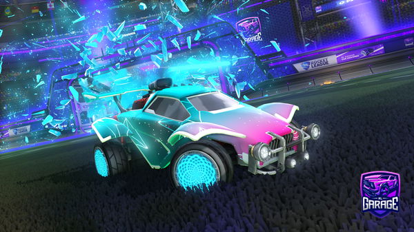 A Rocket League car design from Storm_baker08