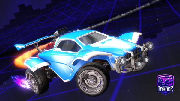 A Rocket League car design from ptrttx