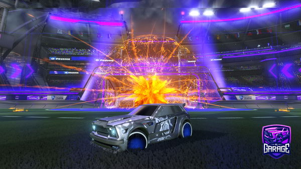 A Rocket League car design from EmirDessu