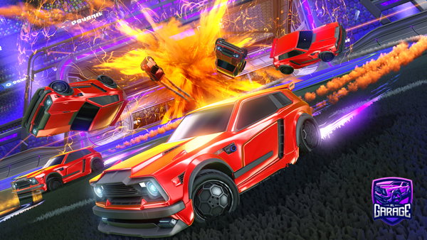 A Rocket League car design from Surge_K