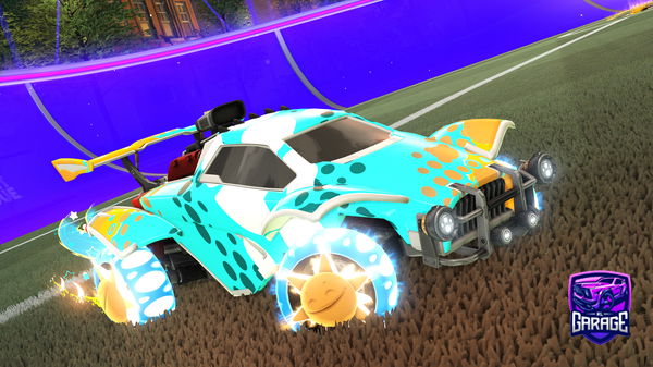 A Rocket League car design from BrixRL