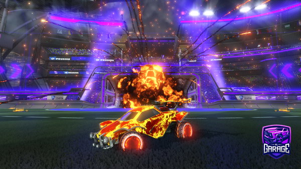 A Rocket League car design from w5nipes