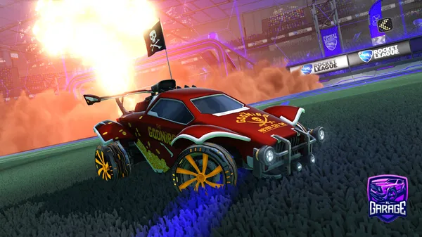 A Rocket League car design from bunzRL