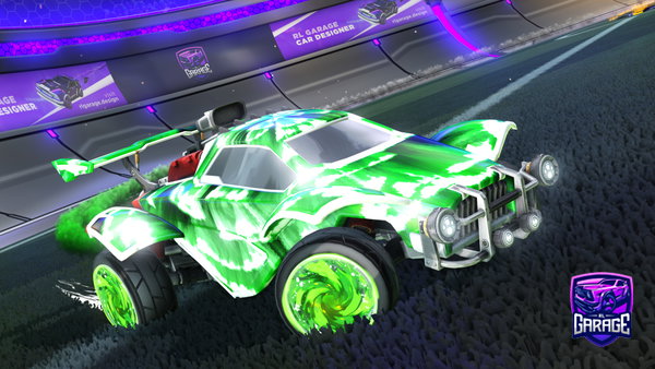A Rocket League car design from Apr12