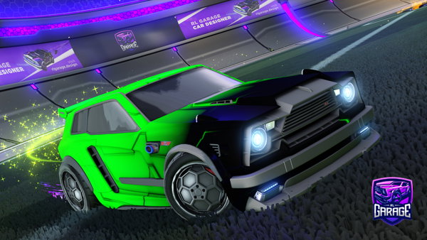 A Rocket League car design from Joelito6336