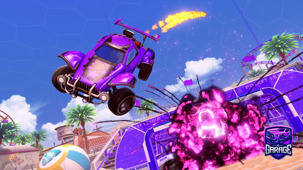 A Rocket League car design from renbu
