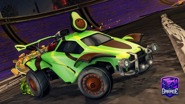 A Rocket League car design from SuperMommy