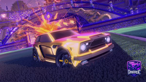 A Rocket League car design from oooknorov