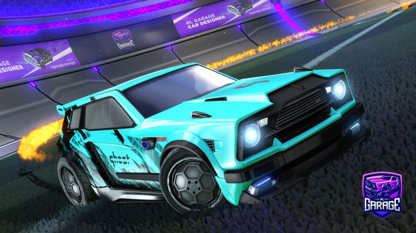 A Rocket League car design from BakRL_On_YT