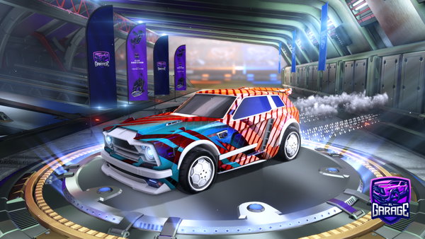 A Rocket League car design from waterGlaciator10