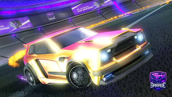 A Rocket League car design from SwissPaz