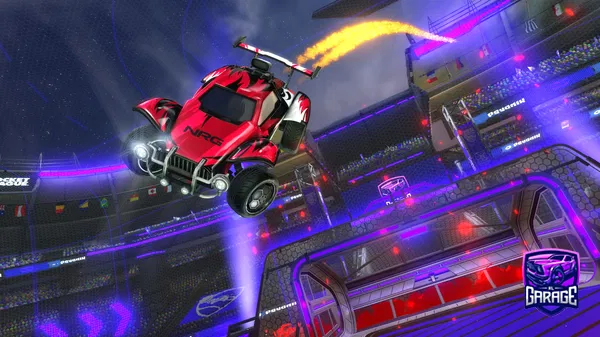 A Rocket League car design from Clixy24