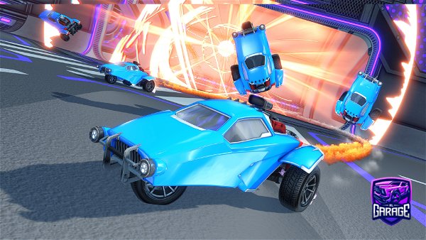 A Rocket League car design from Bluemastermatt