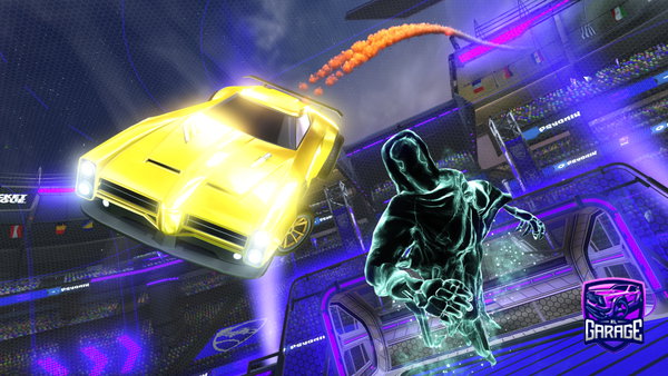 A Rocket League car design from Skully3712