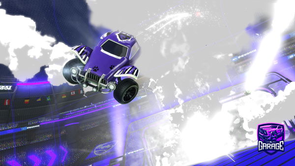 A Rocket League car design from IguzttyI