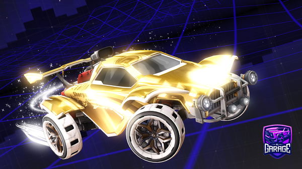A Rocket League car design from TwitchJoselu315