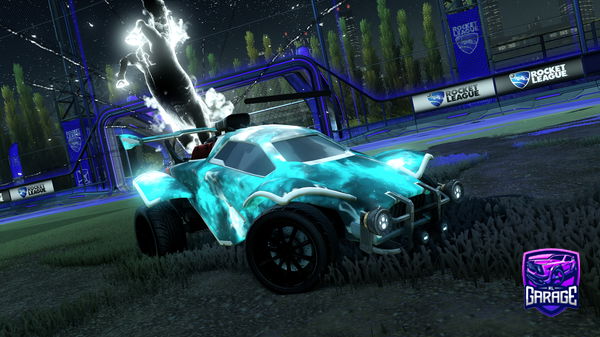 A Rocket League car design from Itz_Monteiro