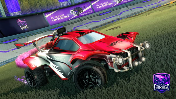 A Rocket League car design from Pupsie