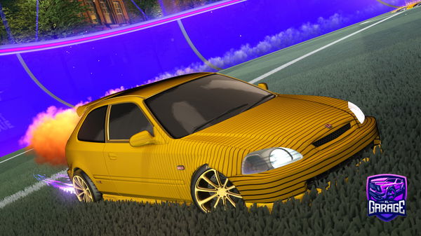 A Rocket League car design from Kaithepie