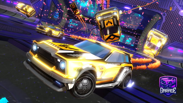 A Rocket League car design from Ahcadropdirect