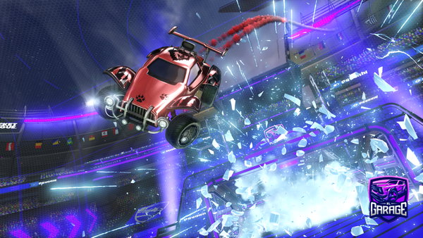 A Rocket League car design from LaRoche