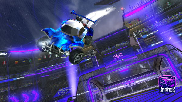 A Rocket League car design from SlidyRL