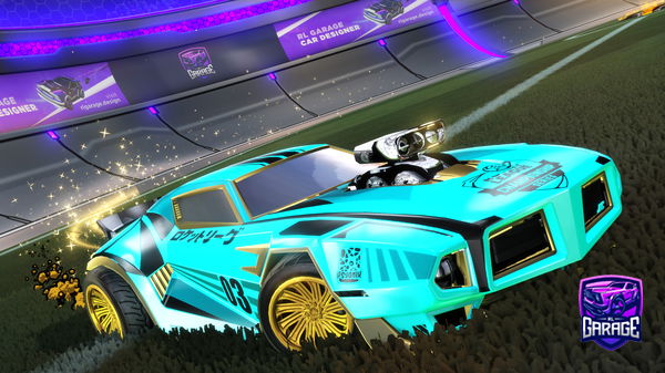 A Rocket League car design from M01axi10milian21