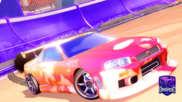 A Rocket League car design from hygt