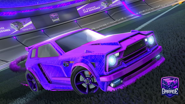 A Rocket League car design from MrCucas