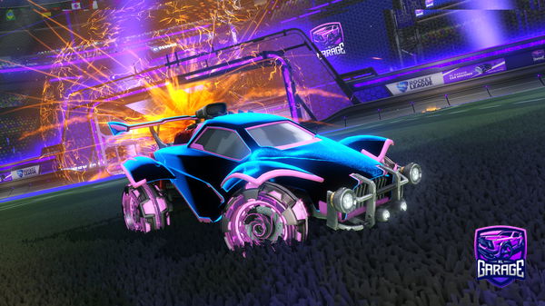 A Rocket League car design from ADAPT_Ch3rro