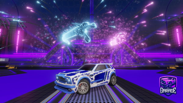 A Rocket League car design from FaiR_elmir