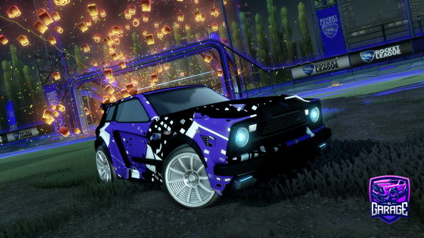 A Rocket League car design from ltm0786