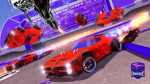 A Rocket League car design from CorsarTitan