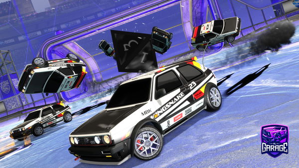 A Rocket League car design from Non7D