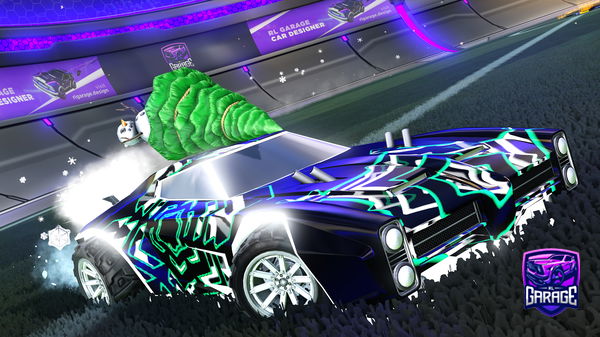 A Rocket League car design from TheDarkNight976