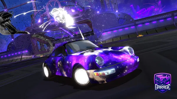 A Rocket League car design from CurtisTheG0ATT