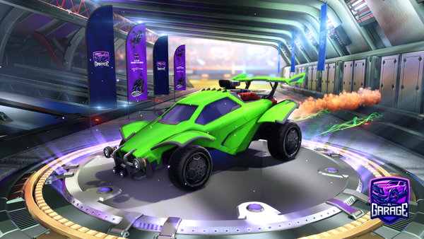 A Rocket League car design from Skybluefrog7