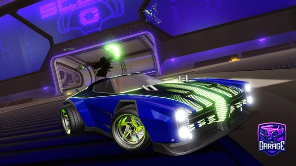 A Rocket League car design from aalborgplays