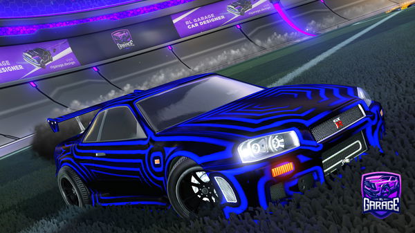 A Rocket League car design from MasterWu6811