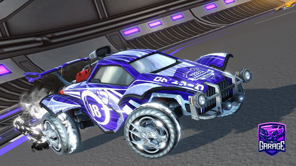 A Rocket League car design from DatrueBrony